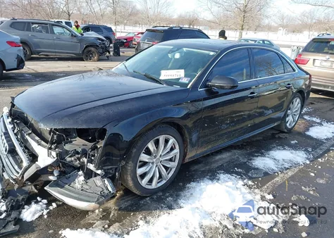 2017 Audi A8 L 3.0T from USA, damaged, VIN WAU44AFDXHN012643